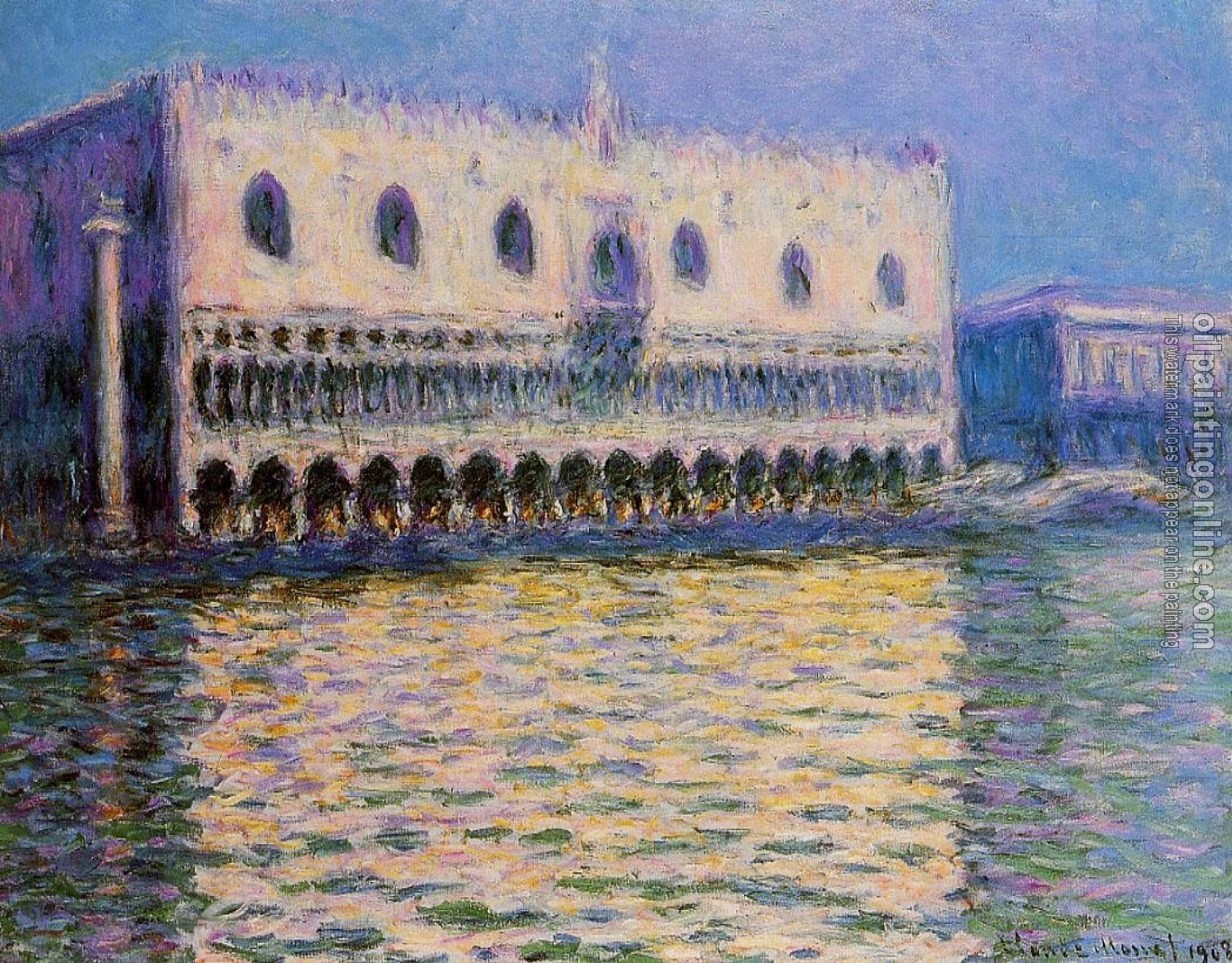 Monet, Claude Oscar - Palazzo Ducale